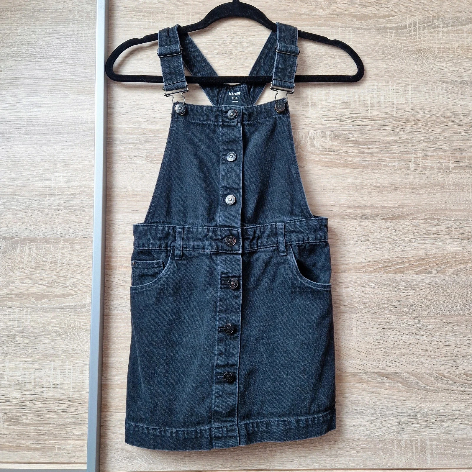 Robe salopette en jean